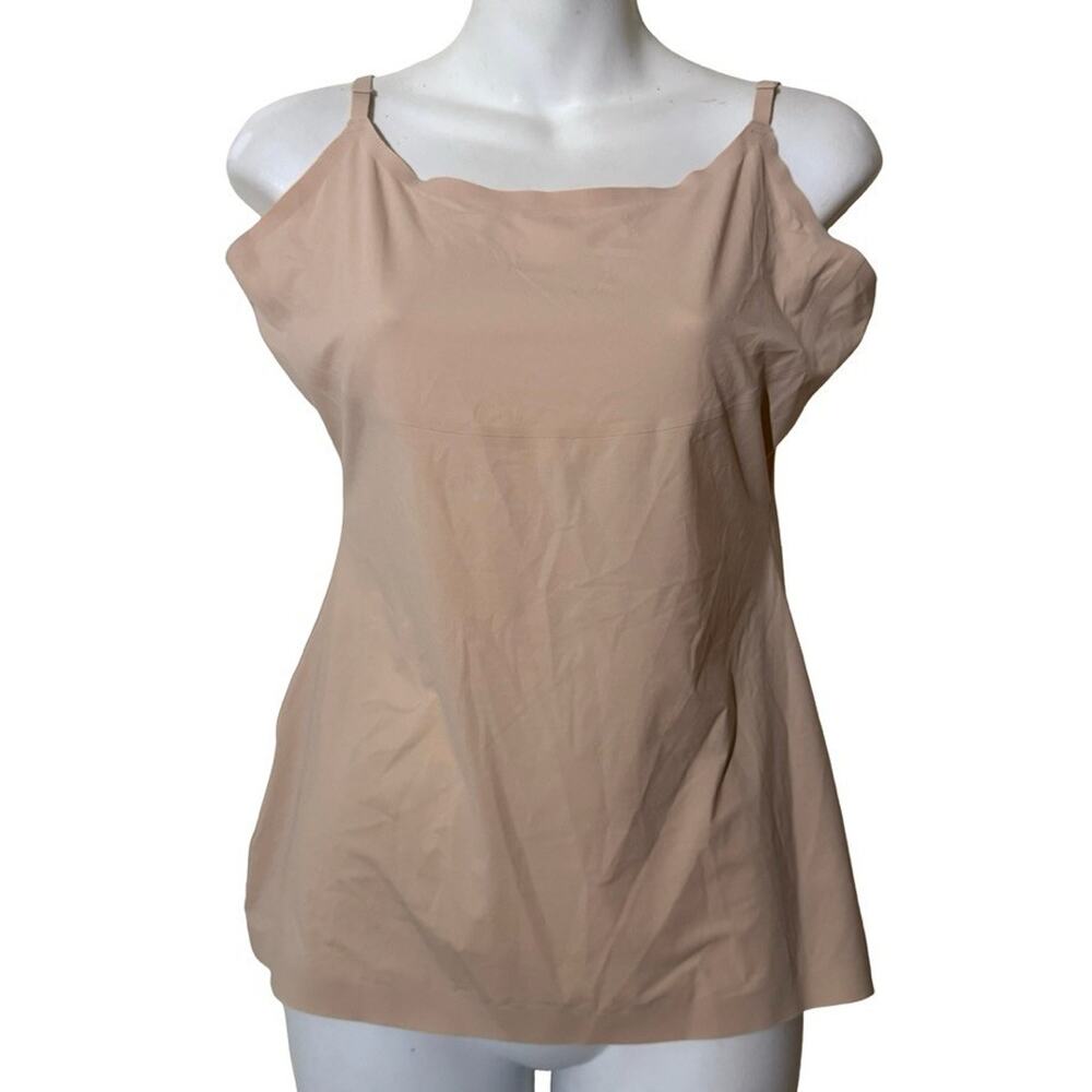 Spanx Beige Camisole Cami Shapewear 10013R Thinstincts Convertible Top Tank XL - Picture 4 of 16